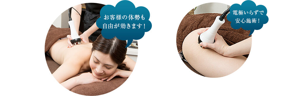 一般的な高周波とは違います！